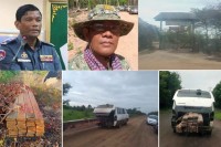 ម៉ែ អាស្រួច មេឈ្មួញដុះស្លែ ប្រចាំស្រុកស្នួល ដឹកជញ្ជួនឈើ ចេញពី ដែនជម្រកសត្វព្រៃកែវសីមា រីឯលោក ភោគ សុជោត ប្រធានស្នាក់ការ ដែនជម្រកសត្វព្រៃភ្នំព្រិច ជាអ្នកបេីកភ្លើងខៀវ.?