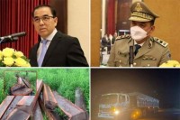 ក្រុមហ៊ុនដោន ដឹកជញ្ជូនឈើចេញពីតំបន់ព្រៃព្រះរកា និងតំបន់គូលែនព្រហ្មទេព លោក សួស សុខដារ៉ា ស្នងការនគរបាលខេត្តព្រះវិហារ និងលោក ប្រាក់ សុវណ្ណ អភិបាលខេត្តព្រះវិហាររក្សាភាពស្ងៀមស្ងា ?