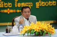 ឯកឧត្តម ម៉ែន វិបុល អភិបាលខេត្តស្វាយរៀងនិងរដ្ឋបាលខេត្ត បានរៀបចំពីធី សិក្ខាសាលា សមាហរណកម្ម.! នាព្រឹកថ្ងៃប្រហស្បិ៍ ១២រោចខែភក្របទឆ្នាំខាល ចត្វាស័កព.ស ២០៦៦ ?