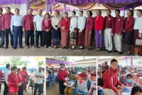 លោក ជំទាវកិត្តិសង្គហបណ្ឌិត ម៉ែន សំអន និងរដ្ឋបាលខេត្ត ស្វាយរៀង បានទៅចែក អំណោយ ជូនលោកយាយ លោកតាក្រីក្រ នៅស្រុករមាសហែក ក្នុងឱកាសភ្ជុំបិណ្ឌ