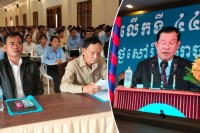 លោក ស៊ូ ម៉ុល អភិបាលស្រុករមាសហែក និងរដ្ឋបាលស្រុក រៀបចំធ្វើកម្មពិធីសំណេះសំណាល ជាមួយប្រជាពលរដ្ឋ និងបានចូលរួមស្ដាប់អនុសាសន៍ សម្តេចតេជោ ហ៊ុន សែន អបអរសាទរលេីកទី ៤៤ នៃទិវាជ័យជម្នះថ្ងៃ៧មករា ?