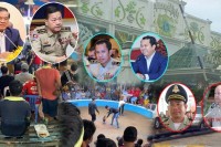 លោក ឈឿន សុ ចិត្រ ស្នងការដ្ឋាននគរបាលខេត្តកណ្តាល និង លោក គង់ សោភ័ណ្ឌ អភិបាលខេត្កកណ្តាល មិនគូរមើលរំលងឲ្យមានសង្វៀនបញ្ជាល់មាន់ដុះស្លែបង្កប់ក្នុងកាស៊ីណូហ្គ្រេនដ្រាហ្គនរីសត ជ្រៃធំ បើកឲ្យពលរដ្ឋខ្មែរ និងជនអន្តោប្រវេសន៍រំហូរចូលលេងយ៉ាងពេញបន្ទុក ខ្លះមានប៉ាស់ព័រខ្លះអត់ប៉ាស់ព័រ ?