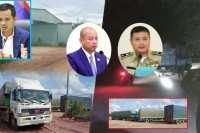 លោក យ៉ន សុផល  មេវិរះការពាព្រំដែនគោក 609 ហៅD13 កំពុងបើកដៃឲ្យឈ្មួញធំៗ សម្រុកដឹកជញ្ជួនទំនិញគេចពន្ធ និងឆ្លងដែនទៅស្រុកយួន តាមច្រករបៀងដើមស្នាយ យ៉ាងពេញបន្ទុក ទាំងយប់ទាំងថ្ងៃ !