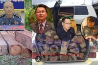 ឈ្មោះ រិទ្ធ មេឈ្មួញឈើដុះស្លែ ប្រចាំខេត្តមណ្ឌលគីរីចាប់ផ្តើមកក្រើកសារជាថ្មីទៀតហើយ កាប់បំផ្លិចបំផ្លាញព្រៃឈើ សម្រុកដឹកជញ្ជួនតាមរយៈរថយន្ត hig hIander ចំនួន៣គ្រឿង និងរថយន្តធុនត្រា យកទៅលក់នៅស្រុកយួន ឆ្កងដែនចូលច្រកទ្វេភាគីច្រកដាក់ដាំ នៅពេលយប់ រីឯប្រធានបរិស្ថានខេត្ត និងមេរដ្ឋបាលព្រៃឈើខេត្តមណ្ឌលគីរី មិនទាន់ចាត់វិធានការបង្ក្រាប