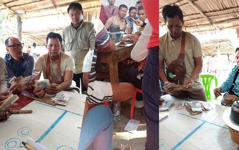ក្រុម​ញៀន​អាប៉ោង មួយក្រុម កំពុងបើក​លេង​រាល់ថ្ងៃ ស៊ីសង​ខុសច្បាប់ យ៉ាង​ពេញបន្ទុក គ្មាន​អាជ្ញាធរ​មូលដ្ឋាន មាន​សមត្ថកិច្ច ចុះបង្ក្រាប ខណៈ​ជំងឺ​កូវី​ដ​១៩ ឆ្លង​រីក​រាលដាល​យ៉ាងកំហុក​?