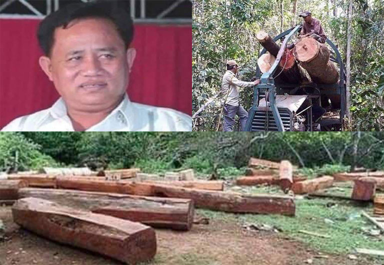 មេ​ឈ្មួញ​ដុះ​ស្លែរ​ឈ្មោះ កោះ សំ​ភី ហៅ​តា​ហ​យ កាប់​ឈើ​ដឹកជញ្ជូន​ចេញពី​ដែនជម្រកសត្វព្រៃ​ភ្នំ​ឱ​រ៉ាល់ពេញ​បន្ទុក​?