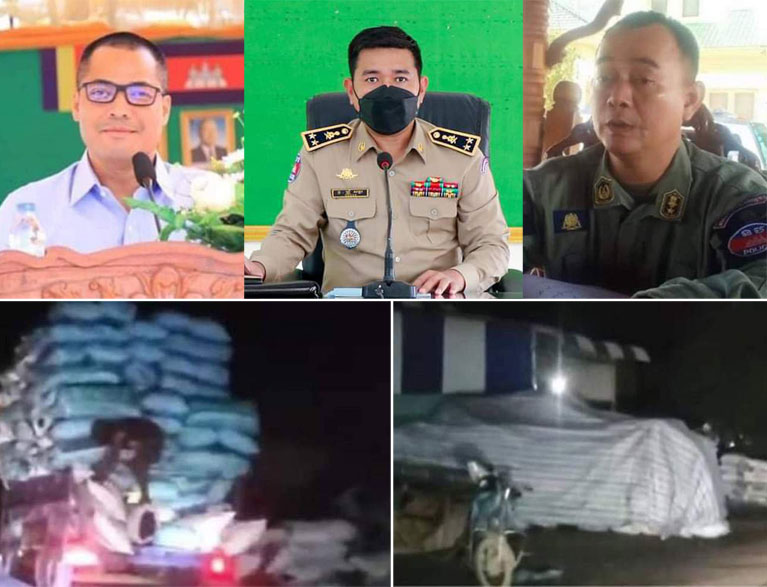 លោក អ៊ុ វ​ល័ក្ខណ៍ មេ​ប៉ុស្តិ៍​នគរបាល​អន្តោប្រវេសន៍​ច្រកទ្វារ​អន្តរជាតិ​ម៉ឺន​ជ័យ បើកដៃ​ឲ្យ​ក្រុម​ឈ្មួញ​សម្រុក ដឹក​ជញ្ជួន​ឃ្យូ​ង​ទៅ​ស្រុក​យួន ទាំង​យប់​ទាំង​ថ្ងៃ មិន​ហ៊ាន​បង្ក្រាប​ខ្លាច​បាត់បង់ ផលប្រយោជន៍ ?