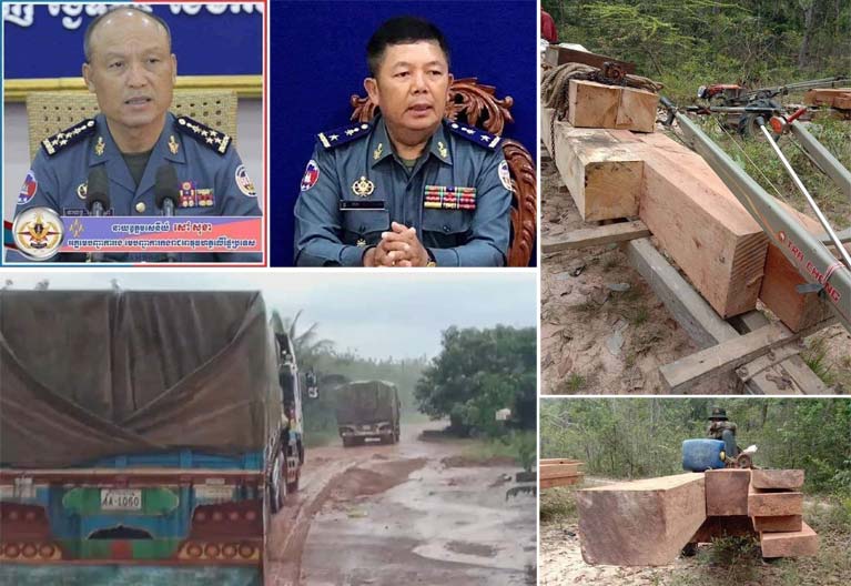 ​ក្រុមហ៊ុន PNT ហៅ ៩៧ ក្រុម​ឈ្មួញ​សម្រុក​កាប់ អា ជៀក ដឹកជញ្ជូន​ឈើ​ដោយ​គ្មាន​ច្បាប់​អនុញ្ញាតិ យកទៅលក់ ក្នុង​ទីផ្សារសេរី   ?