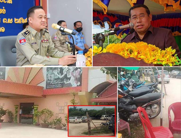 សង្វៀន​បញ្ជាល់មាន់​ដុះ​ស្លែ បង្កប់​នៅក្នុង កាស៊ីណូ​ភ្នំ​ដិន កំពុង​បើក​ឲ្យ​ពល​ខ្មែរ និង​អន្ដោប្រវេសន៍​ចូល​លេង​ស៊ីសង​ខុសច្បាប់ យ៉ាង​ពេញបន្ទុក រីឯ​សមត្ថកិច្ច​ពាក់ព័ន្ធ​ក្នុង​ខេត្ត​តាកែវ មិន​ហ៊ាន​បង្ក្រាប​ខ្លាច​បាត់បង់​ភព​ចំណូល ?