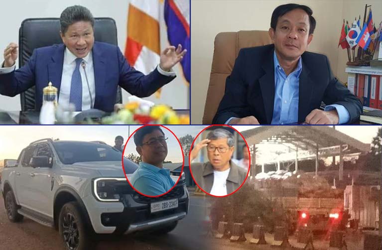 ប្រធាន​ស្ថានីយ៍​ជញ្ជីង​ថ្លឹង​រថយន្ត​ស្រុក​សន្ទុក បាន​បញ្ជា​មន្ត្រី​របស់​ខ្លួន ឲ្យមក​ចាប់​អ្នកសារព័ត៌មាន ក្រោយ​ចុះ​ផ្តិត​យក​រូបភាព ព្រោះ​ខ្លាច​បែកធ្លាយ​អំពើពុករលួយ ?