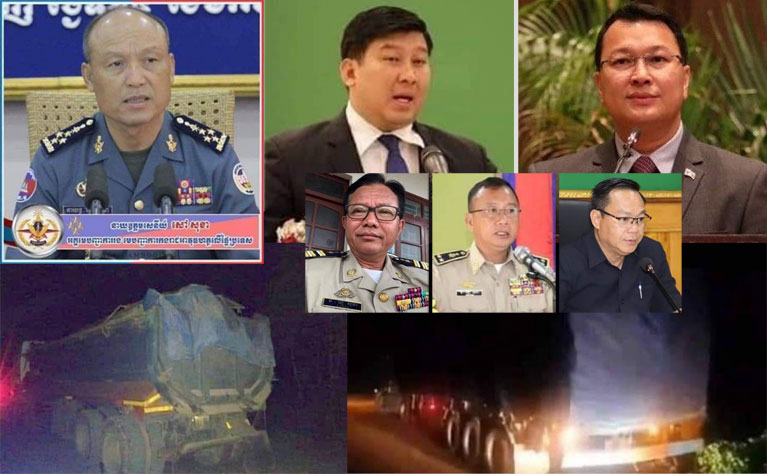 លោក​សាយ សំ​អាល់ រដ្ឋមន្ត្រី​ក្រសួង​បរិស្ថាន​និង លោក ឌី​ត ទីណា រដ្ឋមន្ត្រី​ក្រសួង​កសិកម្ម​រុក្ខា​ប្រមាញ់ នេសាទ មិន​គូរ​បណ្តែតបណ្ដោយ​ឲ្យ​មេ​ឈ្មួញ​ជើង​ខ្លាំង ឈ្មោះ រិទ្ធ ឈ្មោះ ភារម្យ កាប់​បំផ្លិចបំផ្លាញ​ព្រៃឈើ​ដឹកជញ្ជូន​ទៅ​ស្រុក​យួន  តាម​ច្រកព្រំដែន​ទ្វេភាគី​ដាក់​ដាំ យ៉ាងគំហុក ?
