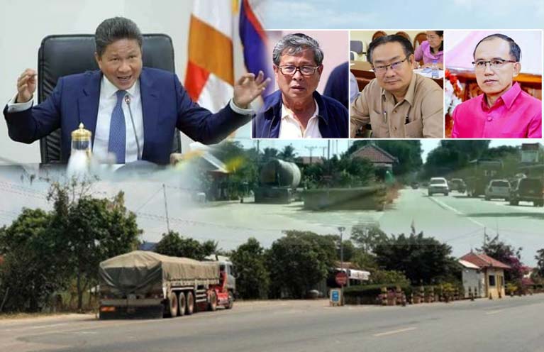 លោក អូន រស្មី មេ​ជញ្ជីង​ថ្លឹង​រថយន្ត​ផ្លូវជាតិ​លេខ​១ ស្រុក​លើក​ដែក​និង​បក្ខពួក​រាប់​ក្បាល​ឡាន​តម្រូវឲ្យ​បង់​លុយ​តាម​ការកំណត់ ?