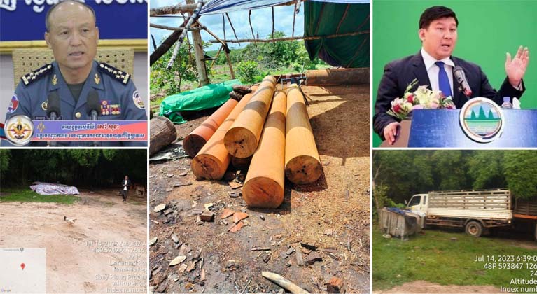មេ​ឈ្មួញ​ជើង​ខ្លាំង​ប្រចាំ​ស្រុករ​មាស​ហែក សម្រុក​ដឹកជញ្ជូន​ឈើ​ត្រស​រមូល  រត់ពន្ធ​យកទៅលក់​នៅ​ស្រុក​យួន តាម​ច្រករបៀង​ប៉ុស្តិ៍​នគរបាល​ខ្សែ​ដែក បាន​យ៉ាង​រលូន សមត្ថកិច្ច​ពាក់ព័​ន្ធ​រក្សា​ភាពស្ងៀមស្ងាត់ !